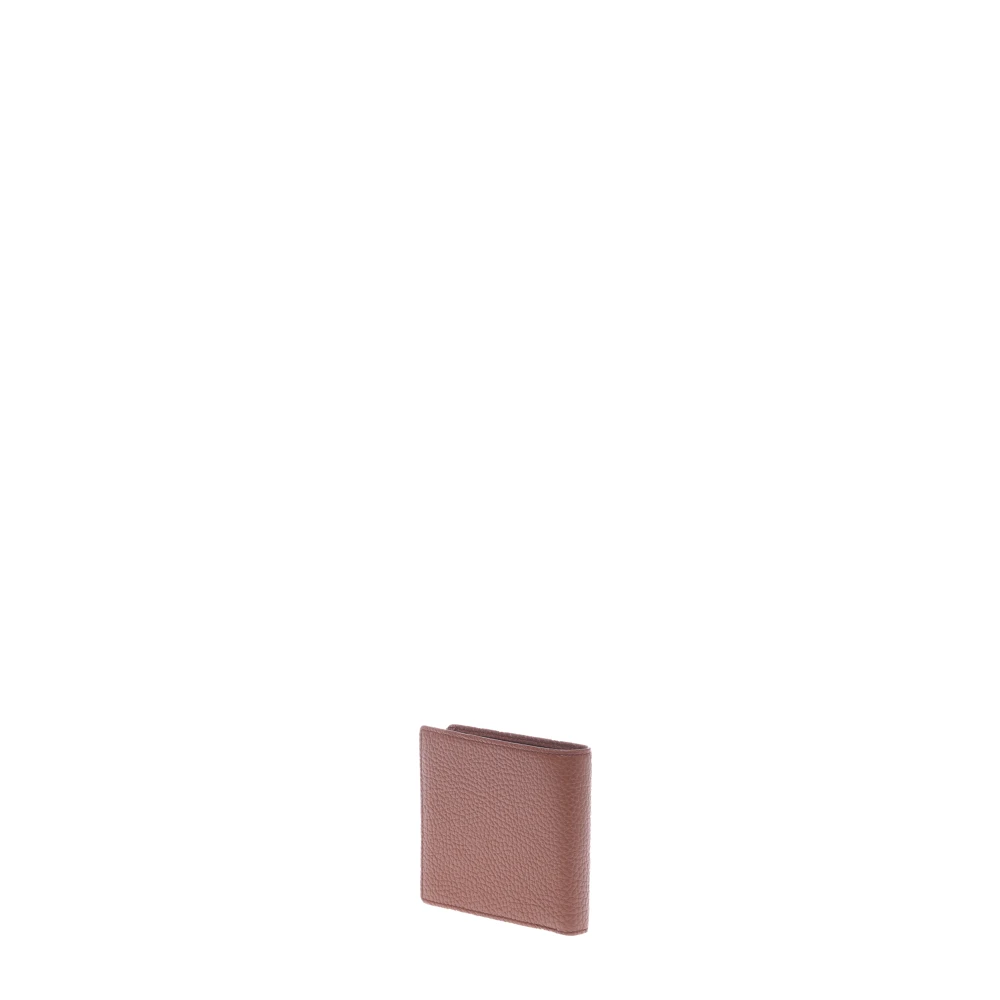 Baldinini Leren Portemonnee Brown Heren