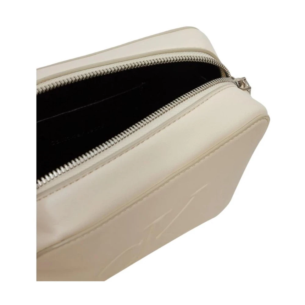 Calvin Klein Jeans Crème Faux Leren Handtas Dames Collectie Beige Dames
