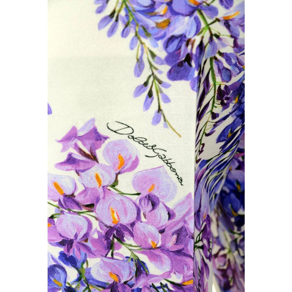 Dolce & Gabbana Bloemen damesbroek Multicolor Dames