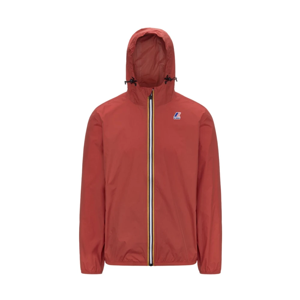K-Way Unisex Rot Jacken, Xlgröße: