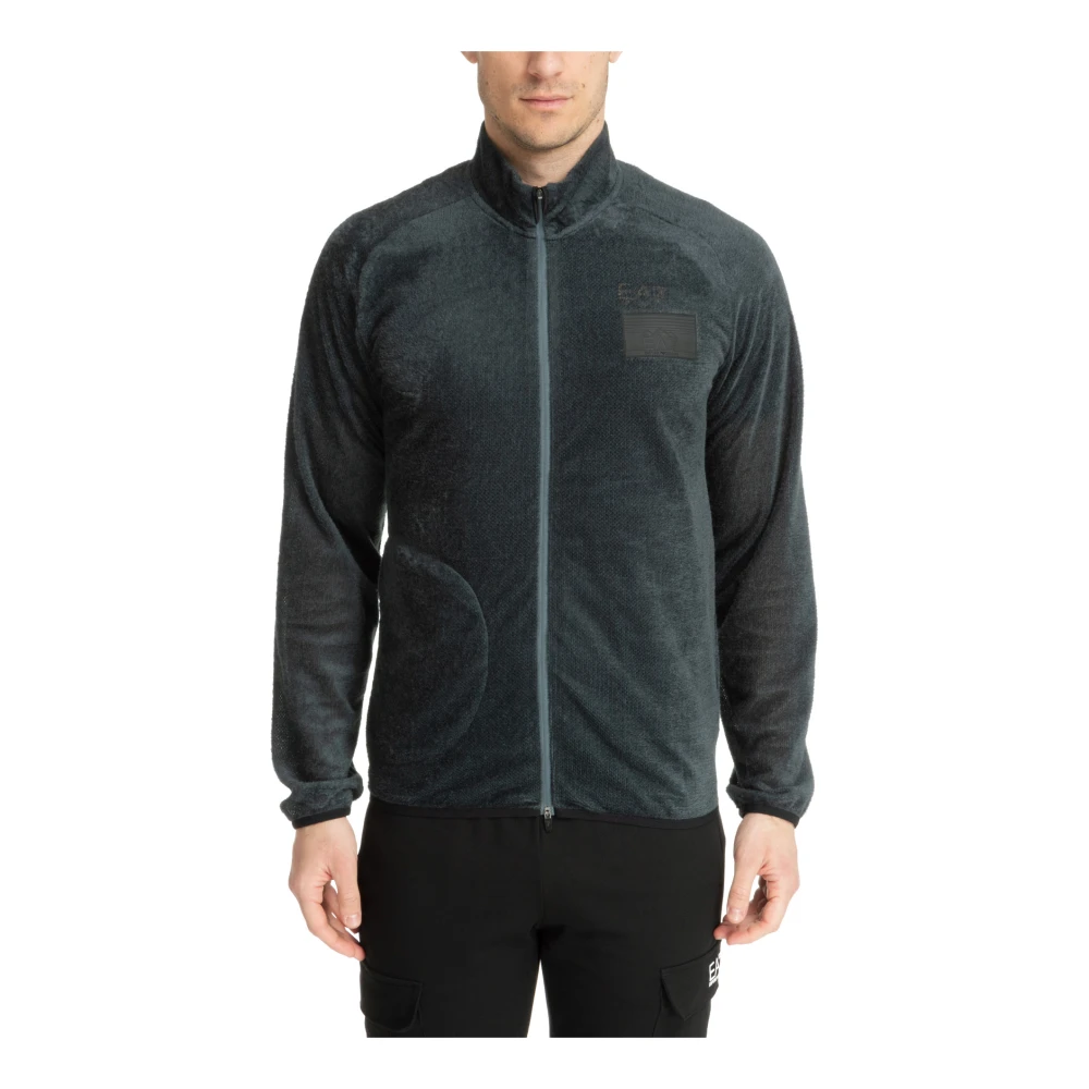 Sweatshirts & Hoodies > Zip-throughs - - Emporio Armani EA7 - Modalova