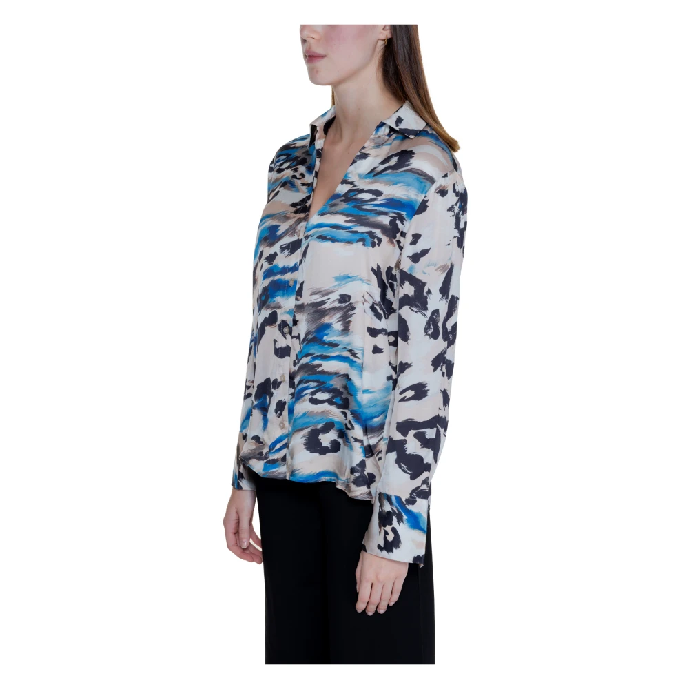 Guess Damesblouses Collectie 100% Viscose Multicolor Dames