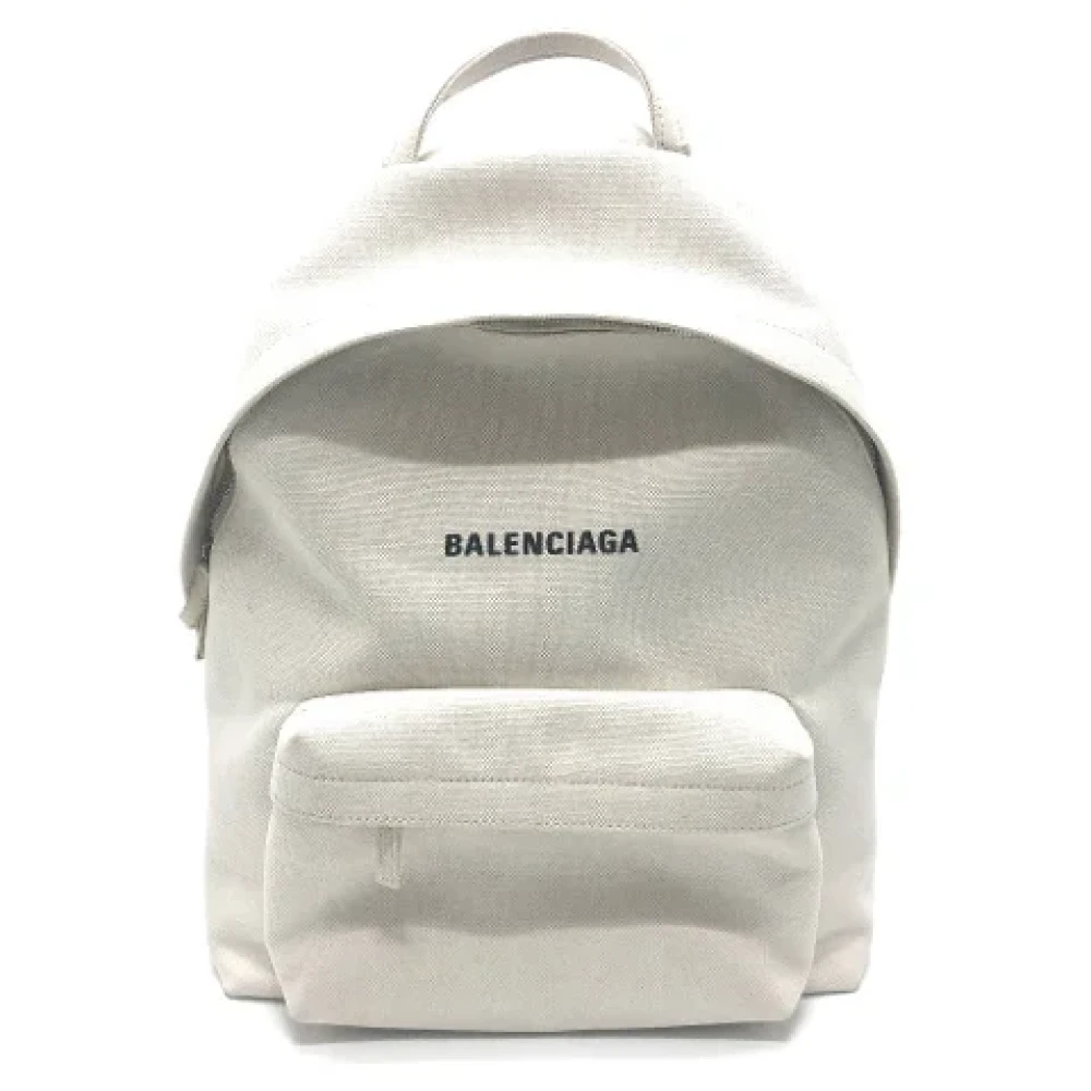 Balenciaga Vintage Pre-owned Cotton balenciaga-bags White Dames