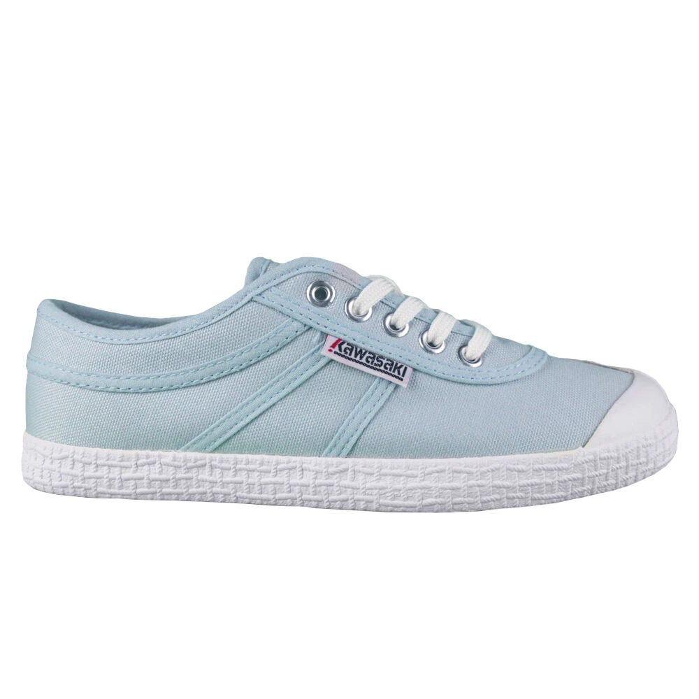 Kawasaki Originele Canvas Schoen Grijze Dageraad Dames Schoenen Blauw