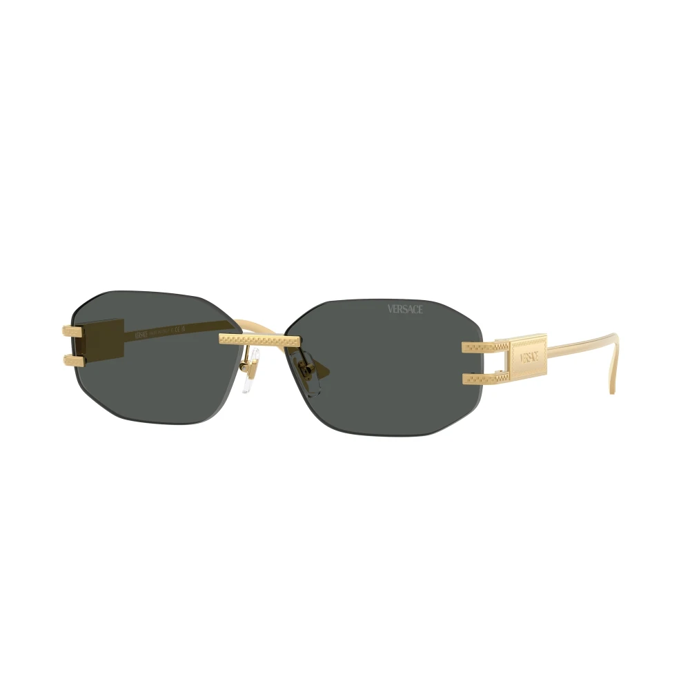 Versace Women's Yellow Sunglasses, 58 Mm, Stylish Sunglasses In Black