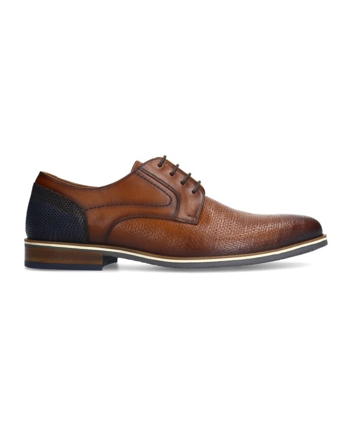 cognac-leren-veterschoenen-met-krokodil-details