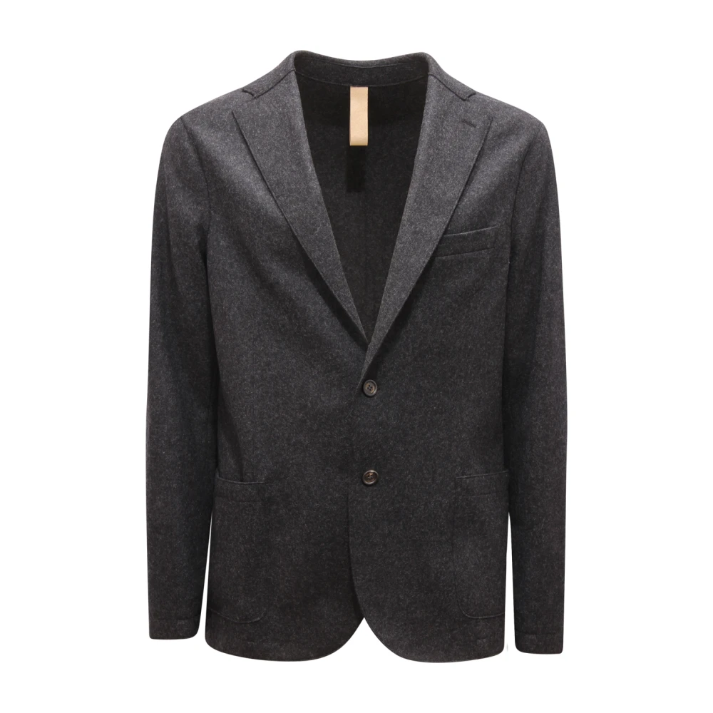 Eleventy Men's Gray Wool Jacket Grey Made In Italy - Blazers - M - Jackets