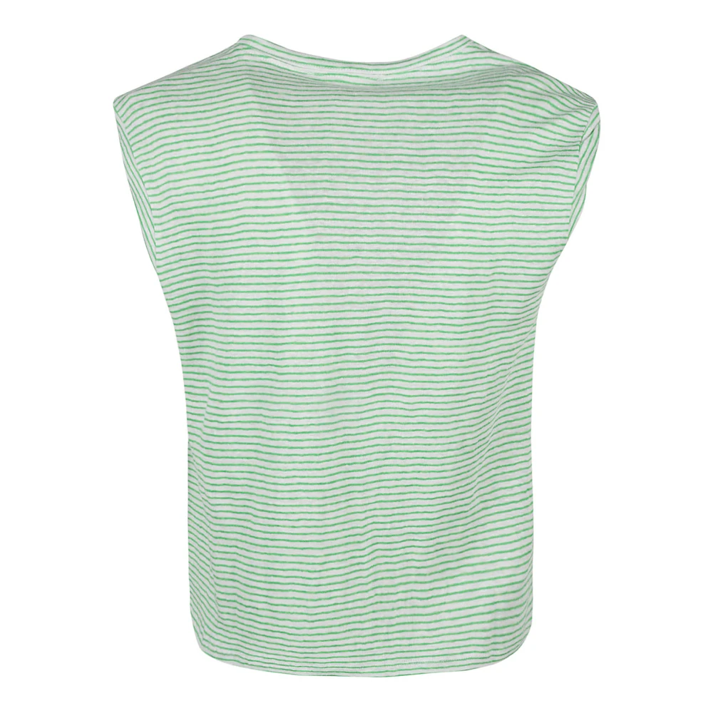 Frame Linnen Tops en Polo's Green Dames