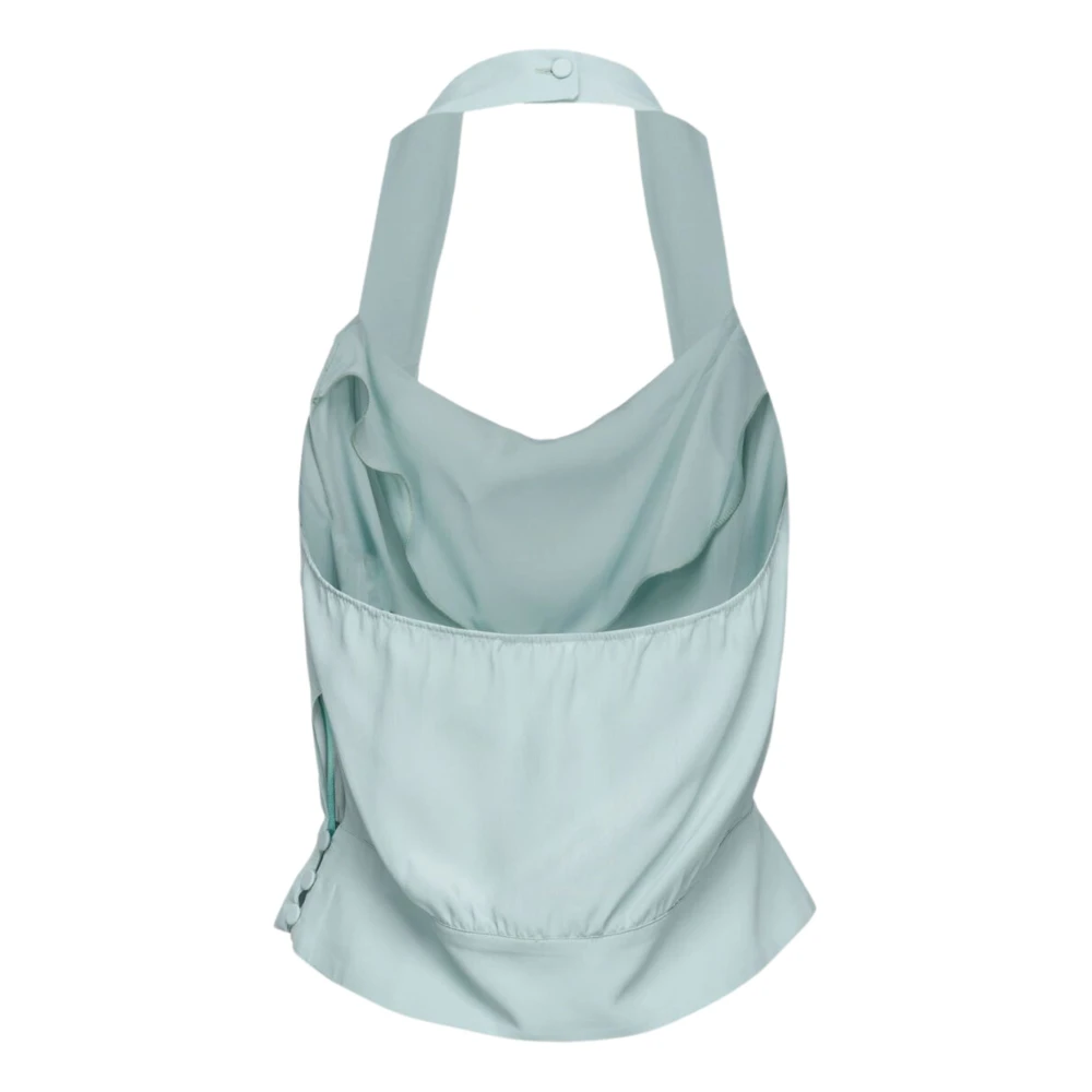 pinko Open Rug Aqua Groene Top Green Dames