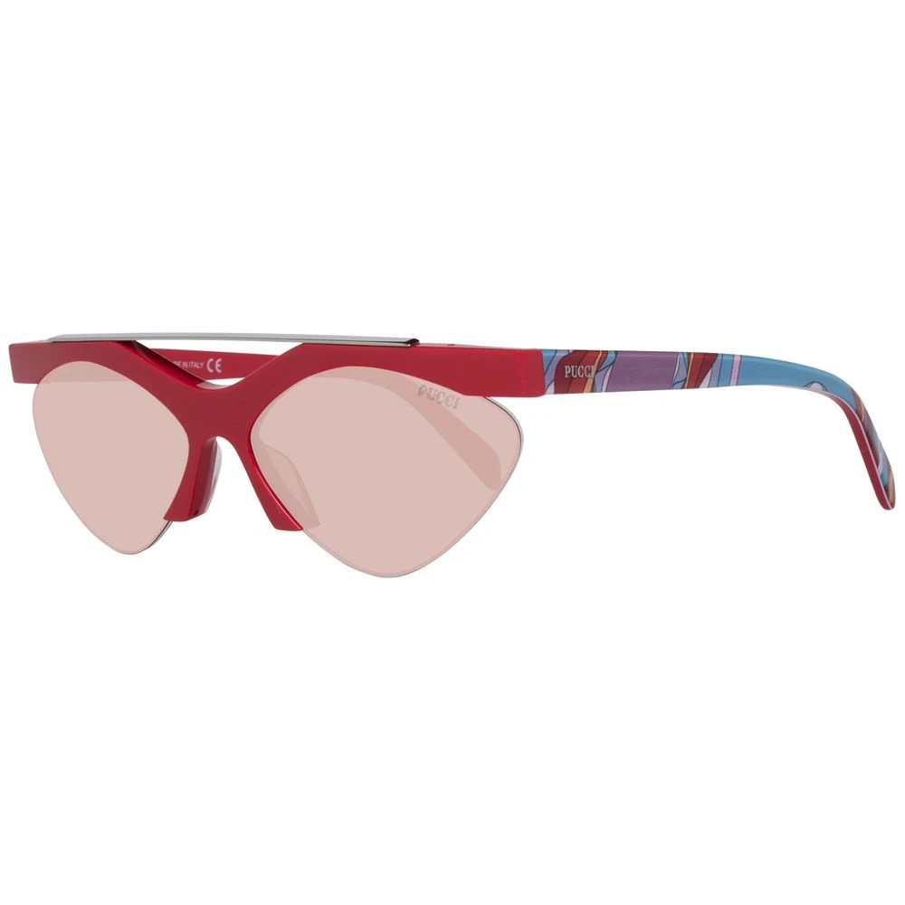 Pucci Women's Red Aviator Sunglasses - Sunglasses - One Size - Accessories