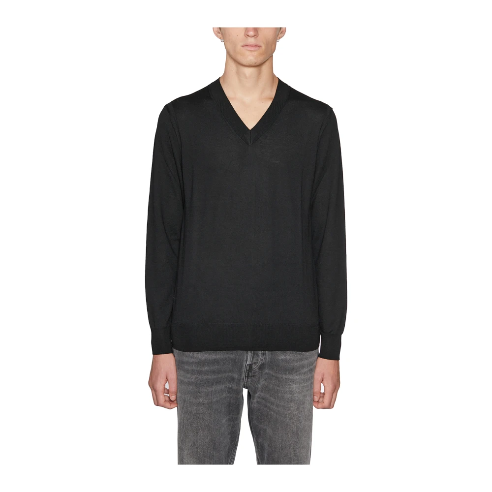 Knitwear > V-neck Knitwear - - Paolo Pecora - Modalova