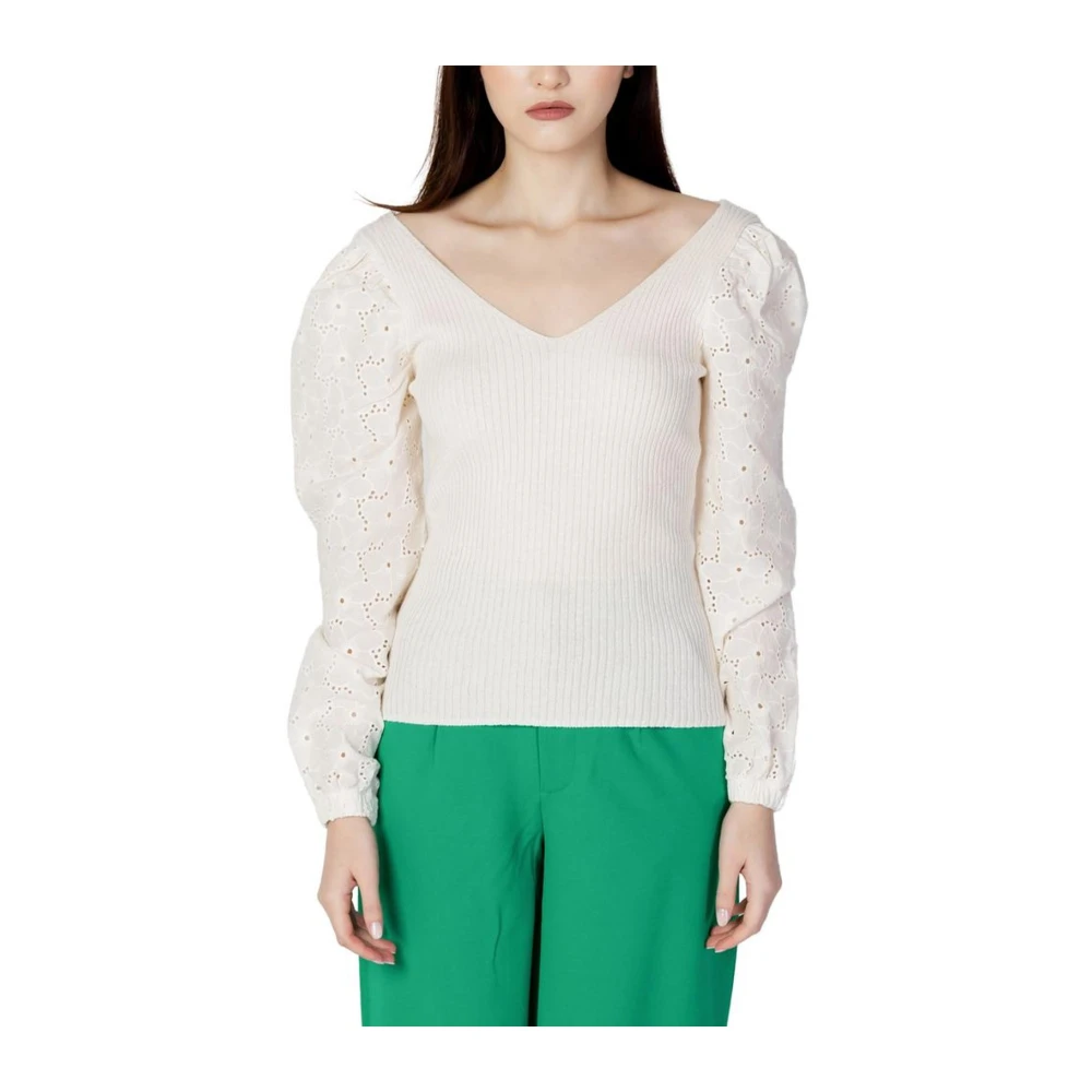 Knitwear > V-neck Knitwear - - Only - Modalova