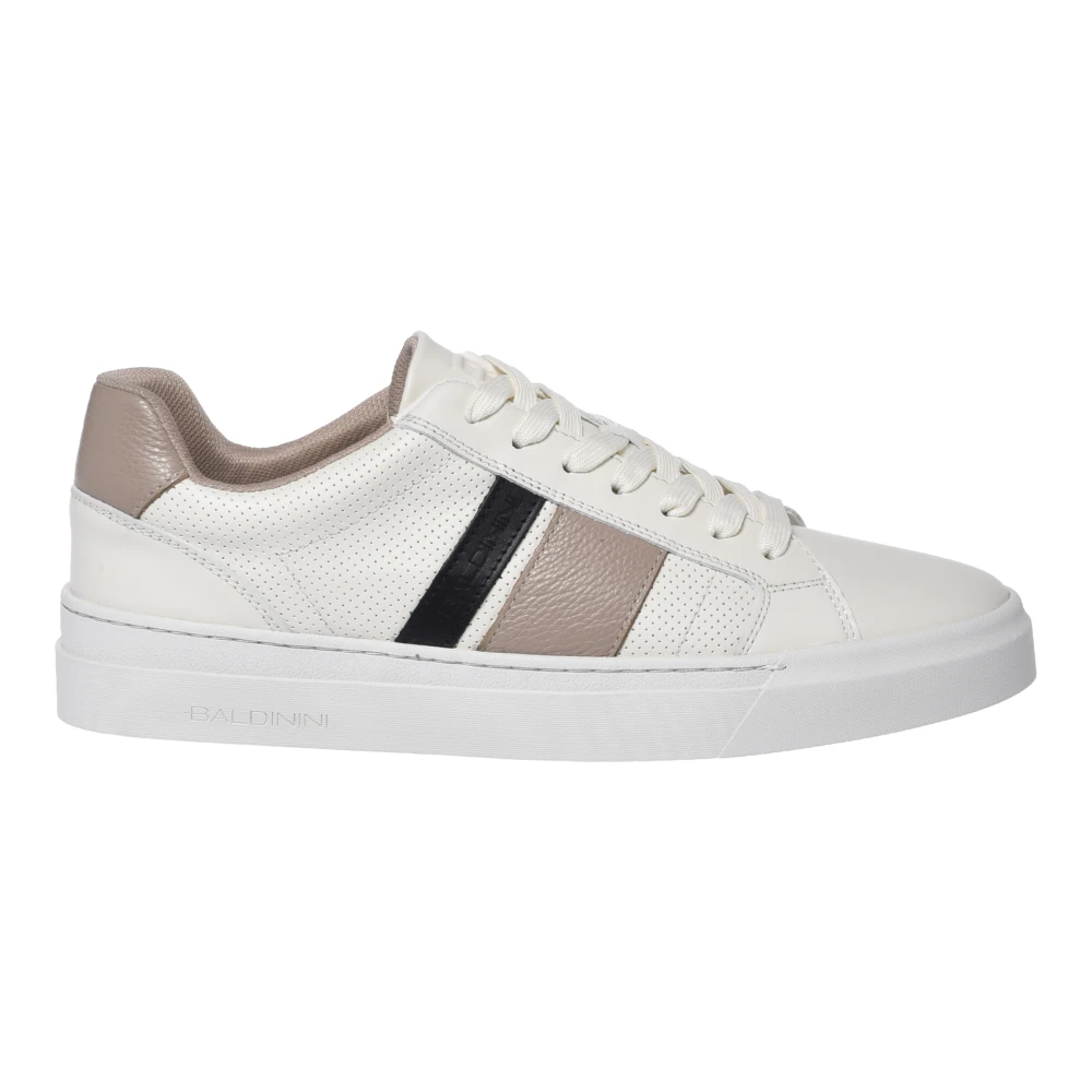 Baldinini Leren Sneaker Heren Schoenen Wit