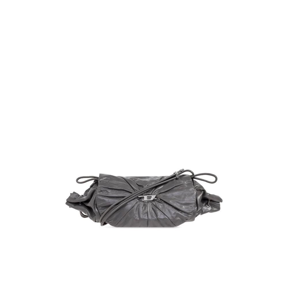 Diesel Schoudertas Scrunch-D Gray Dames