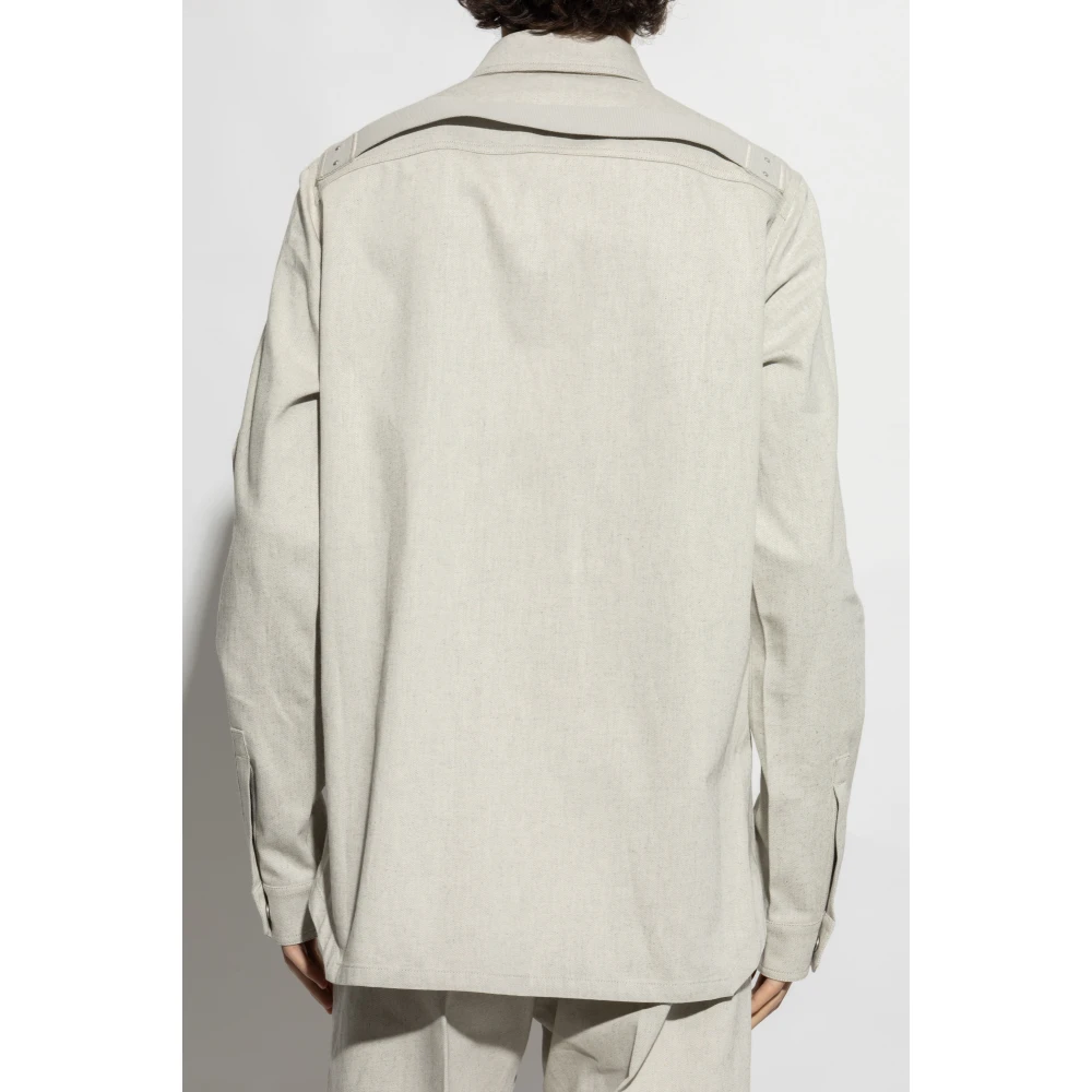 Rick Owens Overhemd Buitenkleding Beige Heren