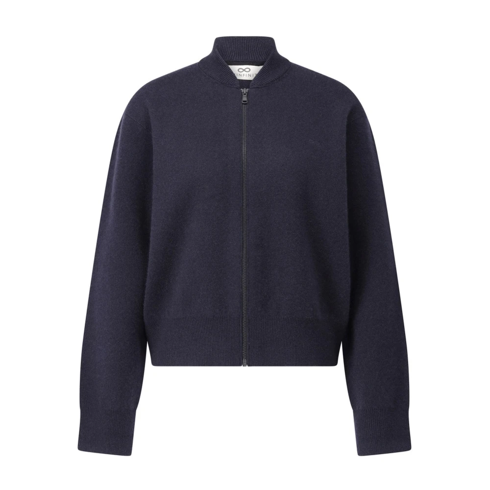 Sminfinity Kasjmier Zip Vest Blue Dames