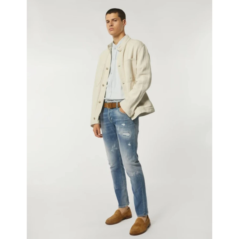 Dondup Stijlvolle Jeans voor Heren Blue Heren