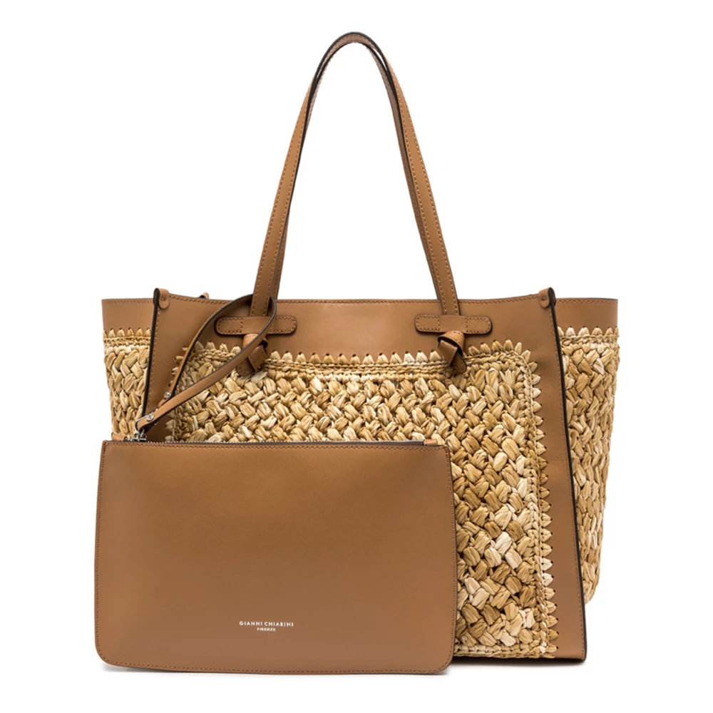 Gianni Chiarini Marcella leren handtas Brown Dames
