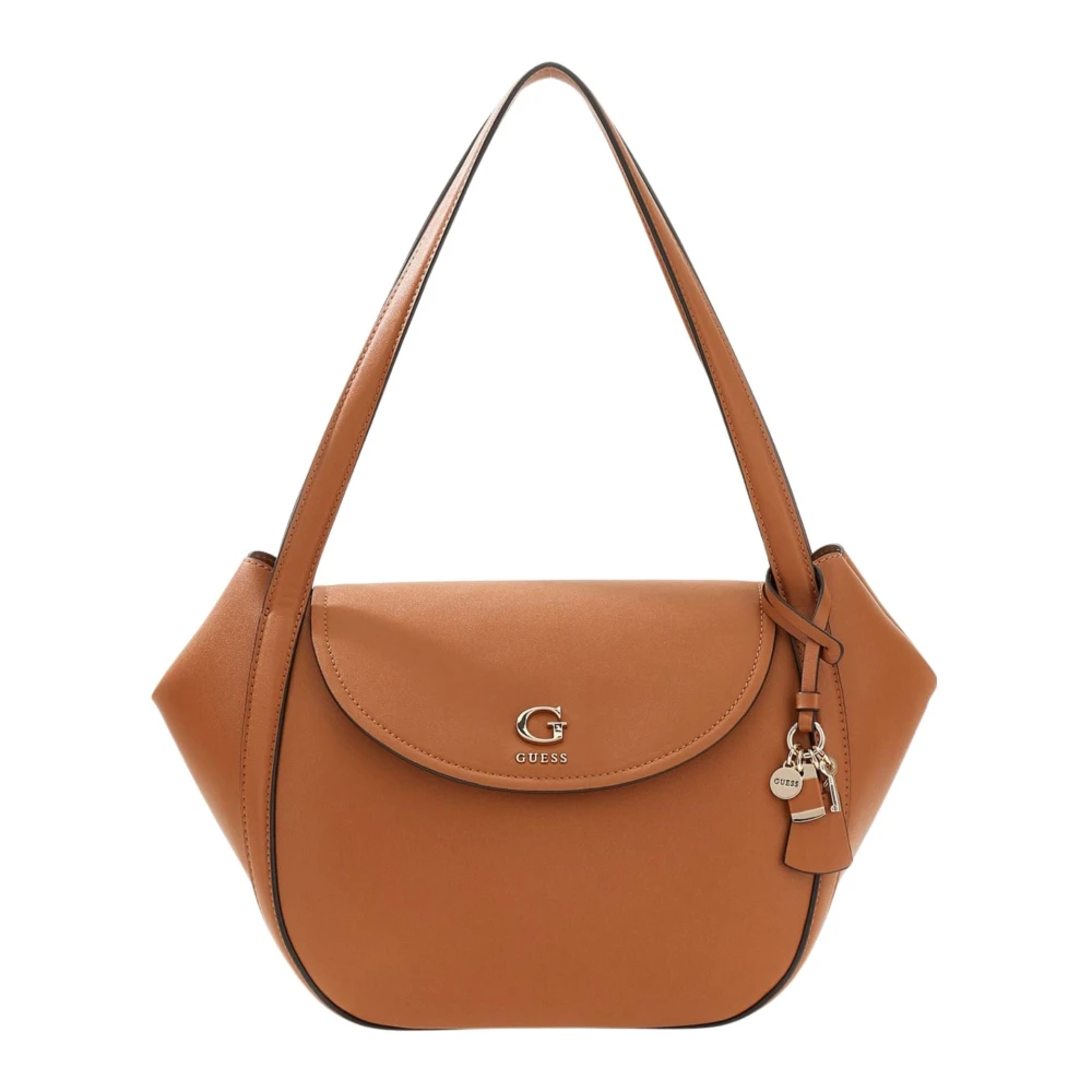 Guess Coleen Flap Bag - Female - Shoulder Bags - Brown - One Size - Bags