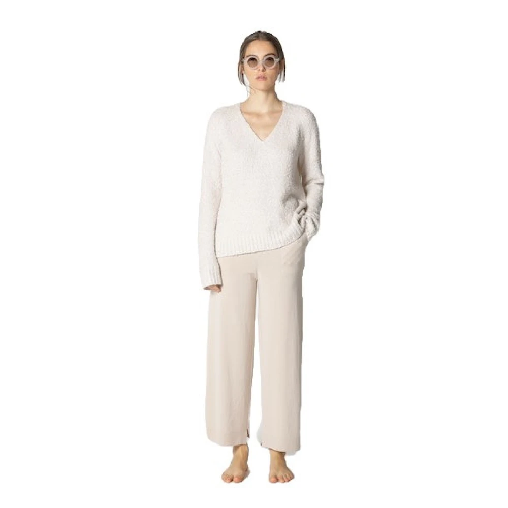Knitwear > V-neck Knitwear - - Sminfinity - Modalova