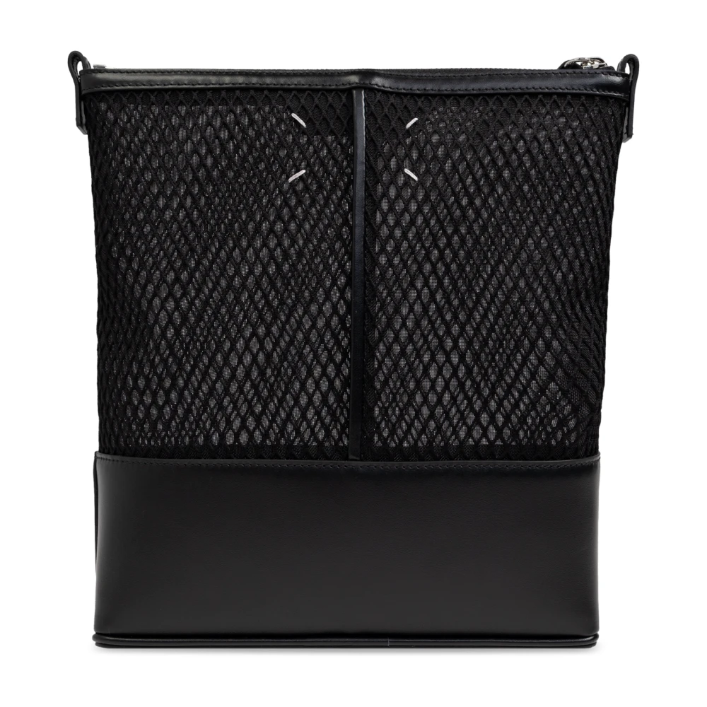 Maison Margiela Tas met logo Black Unisex