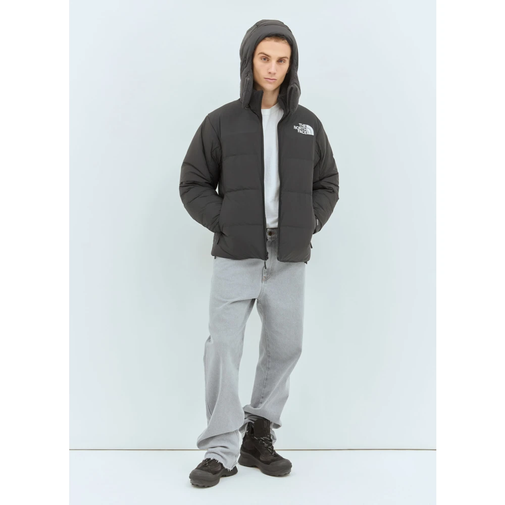 The North Face Baltoro Donsjack met Afneembare Capuchon Gray Heren