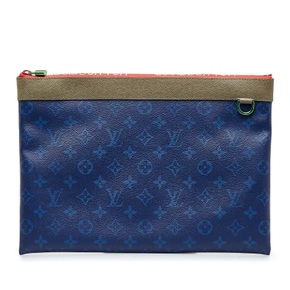 Louis vuitton blauwe tas hot sale