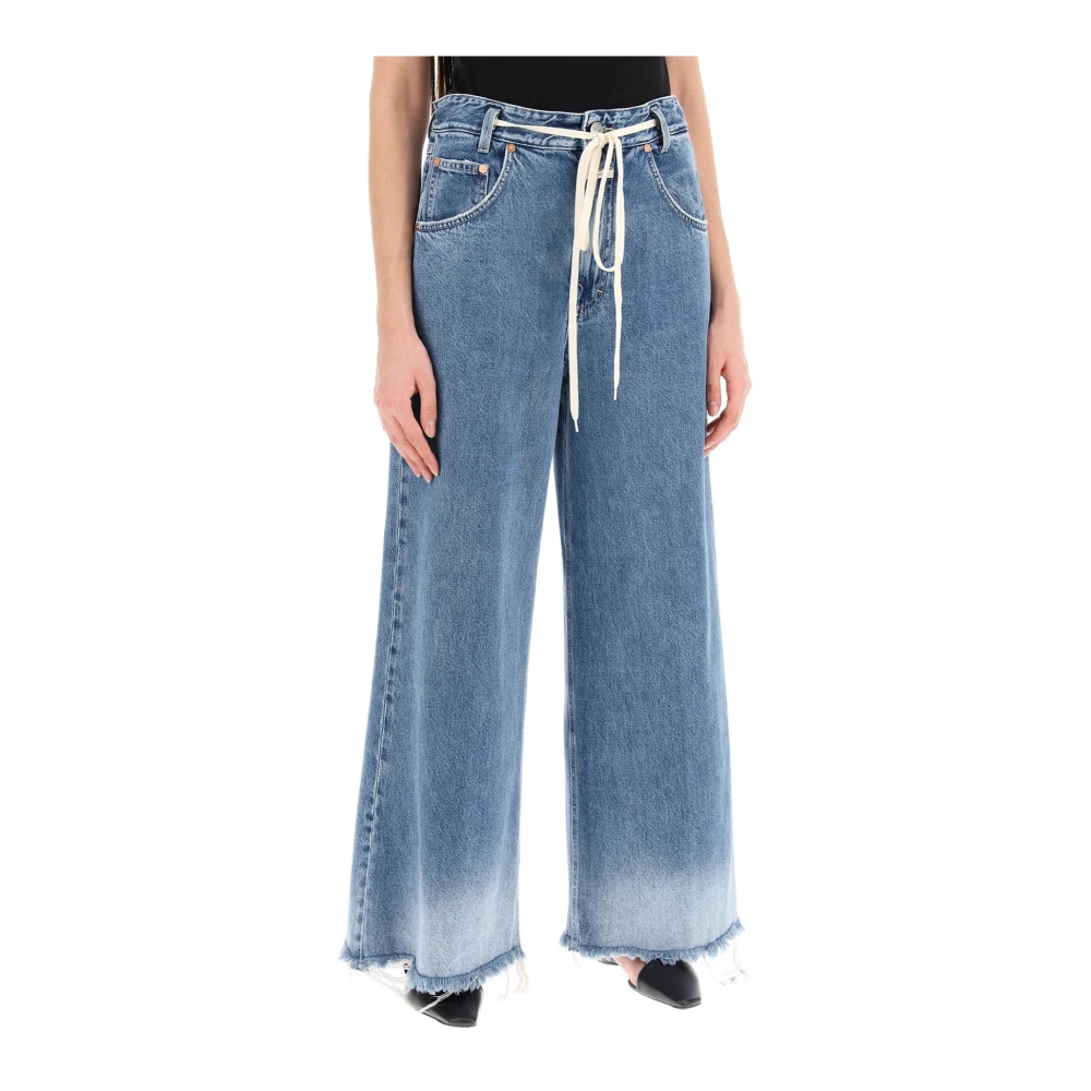 Closed Wide Jeans Blue Dames