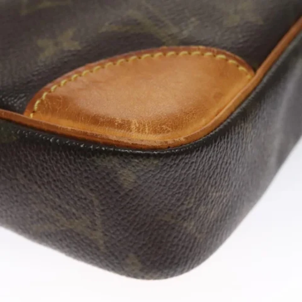 Louis Vuitton Vintage Pre-owned Canvas clutches Brown Dames