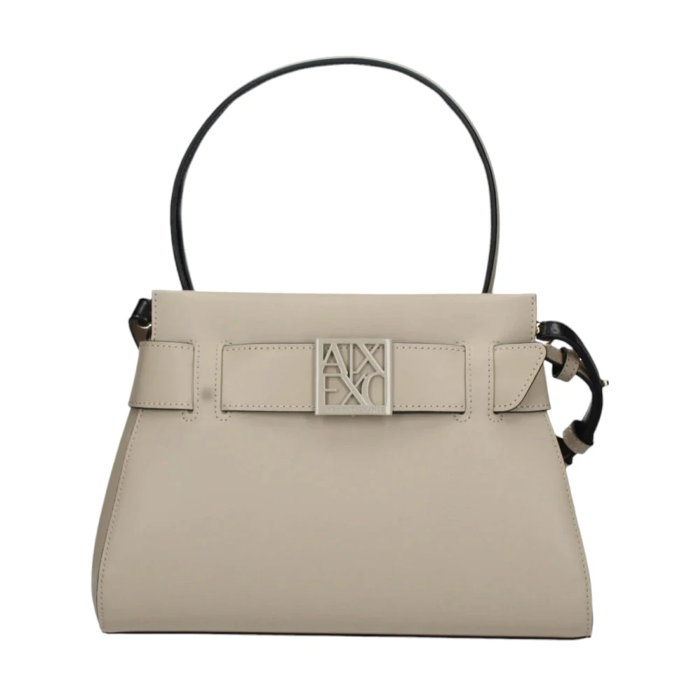 Armani Exchange Elegante Handtas Kleine Pisco Stijl Beige Dames
