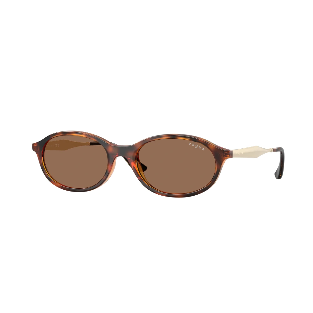 Vogue Women's Brown Stylish Sunglasses In Tortoiseshell