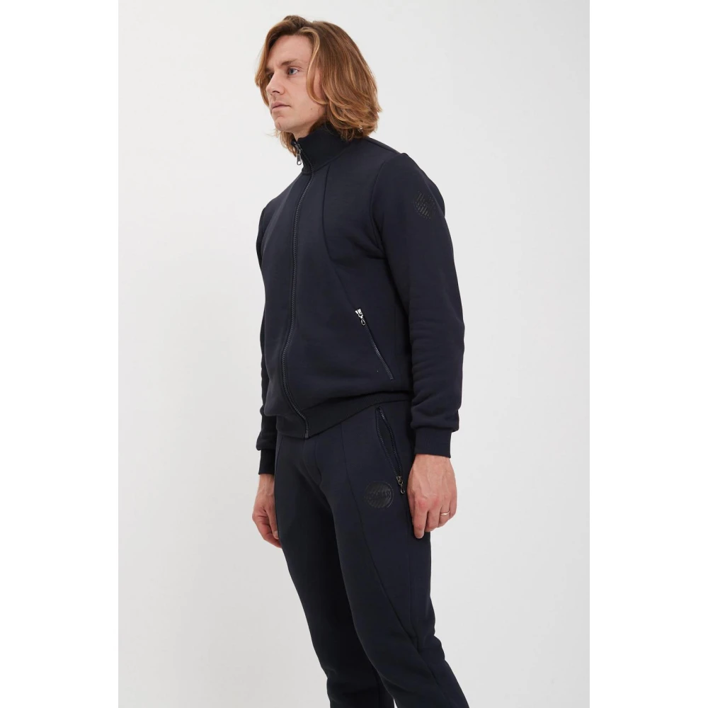 Colmar Stijlvolle Fleece Trui Blue Heren