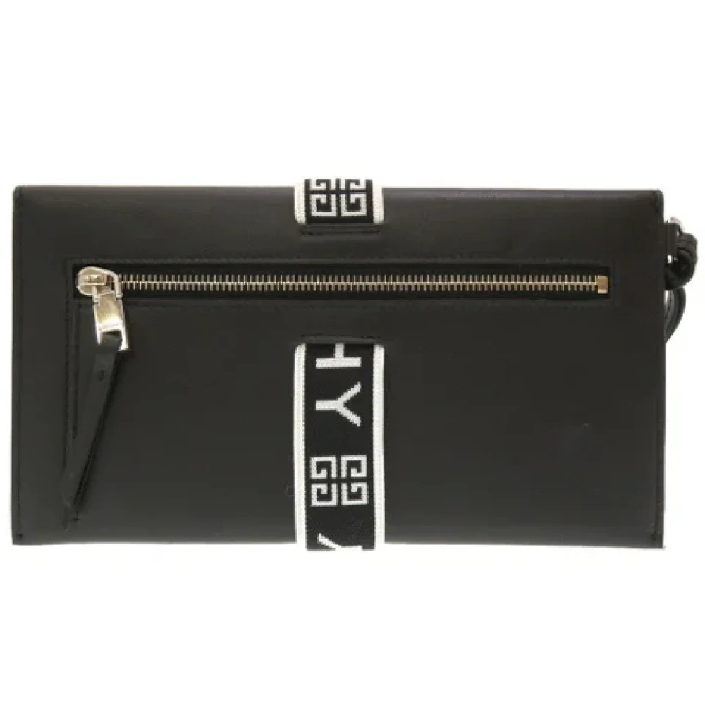 Givenchy Pre-owned Fabric clutches Black Dames