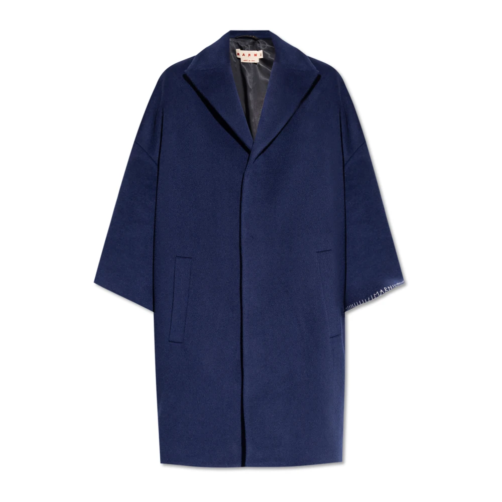 Marni Wollen jas Blue Dames