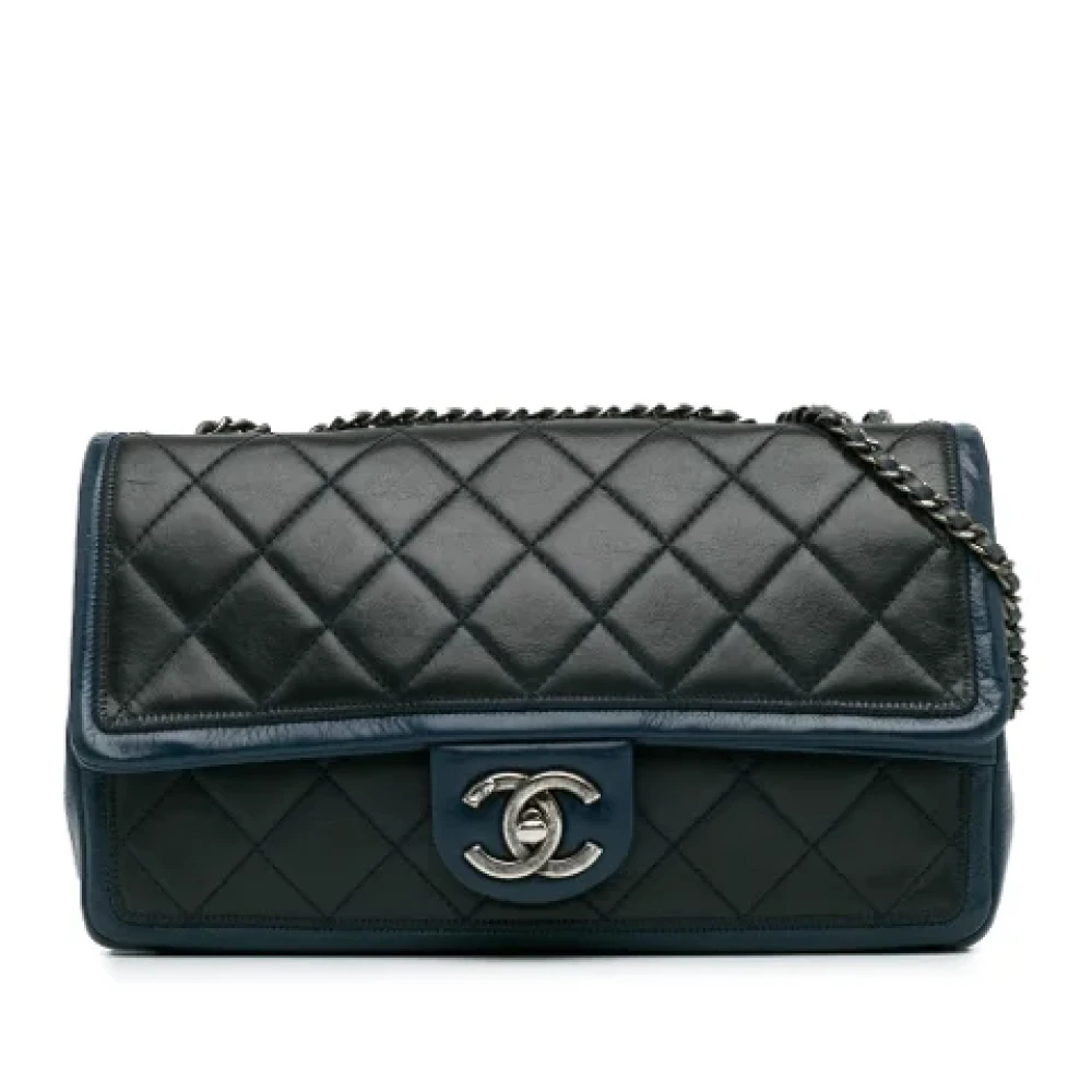 Chanel Vintage Pre-owned Leather chanel-bags Black Dames