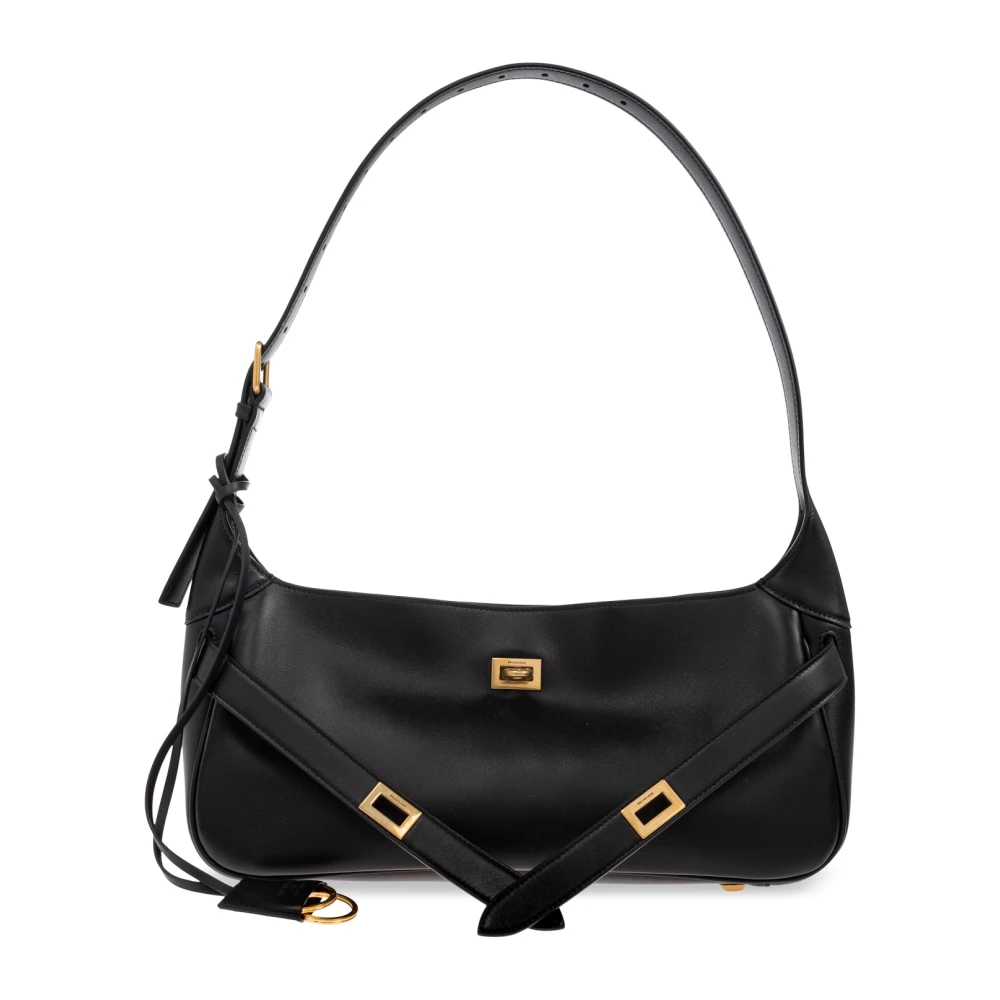 Balenciaga Leren schoudertas Black Dames