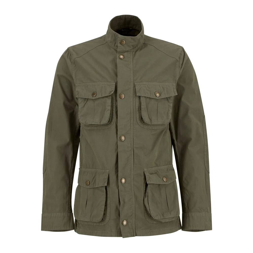 Barbour Men's Green Corbridge Utility Jacket - Light Jackets - S - Jackets