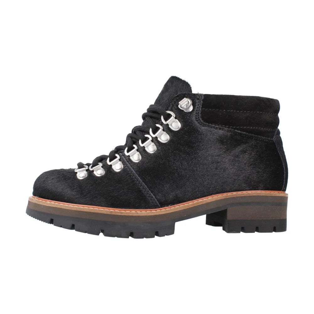 Clarks Lace-up Boots Black Dames