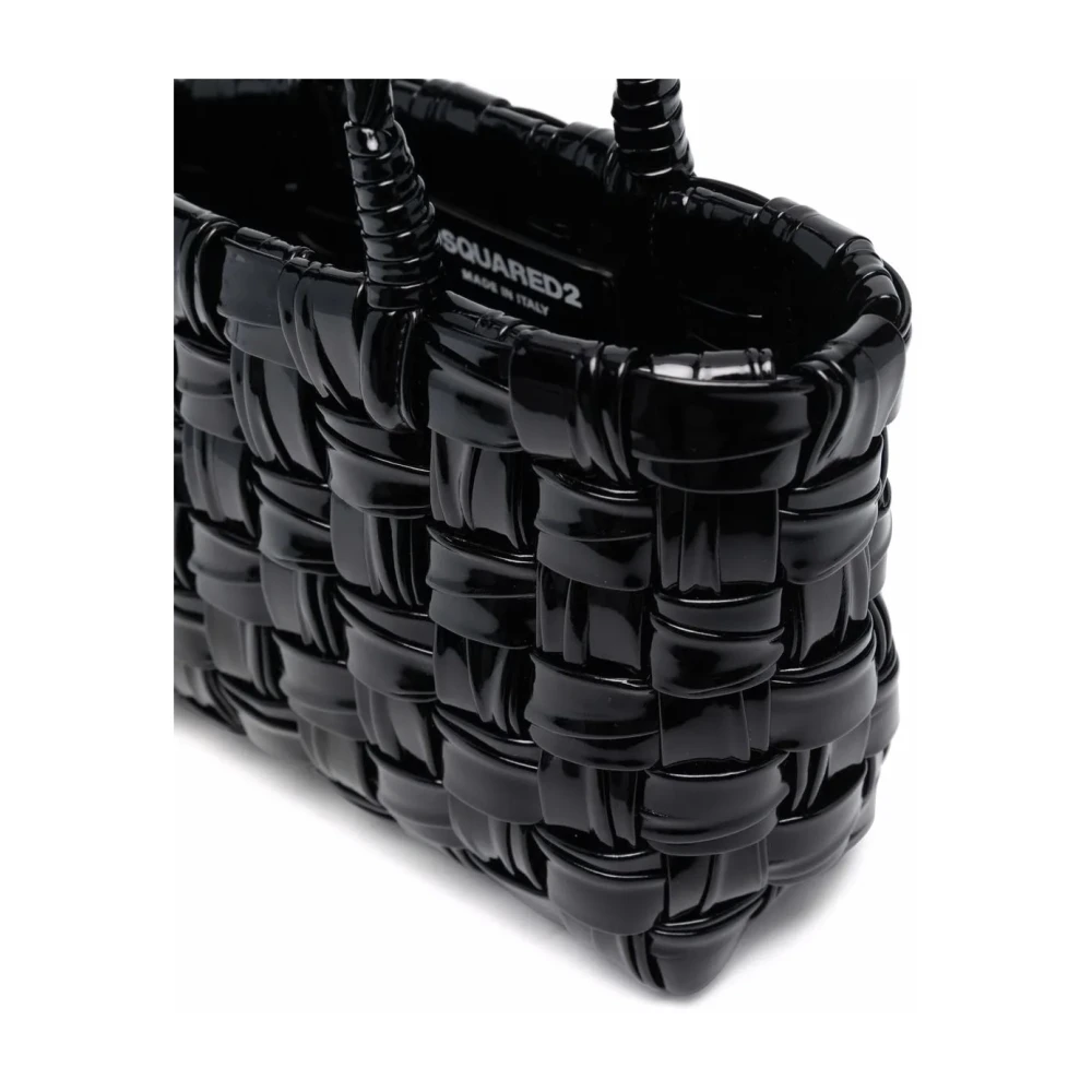 Dsquared2 Stijlvolle schoudertas voor vrouwen Black Dames