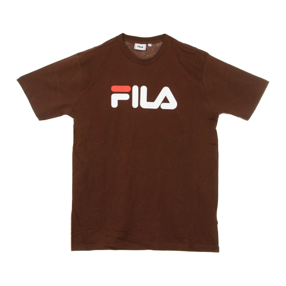 Fila Pure Bitter Chocolade Heren T-shirt Brown Heren