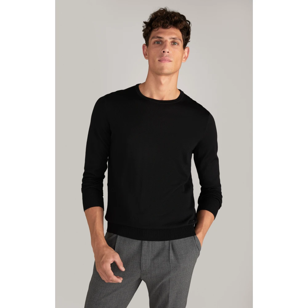 Joop! Heren Merino Wol Trui Black Heren