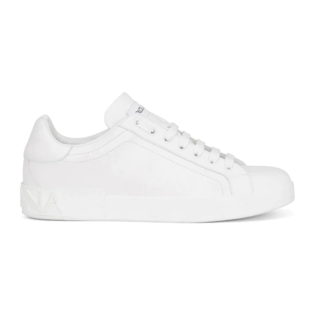 Dolce & Gabbana Witte lage sneakers Heren Schoenen