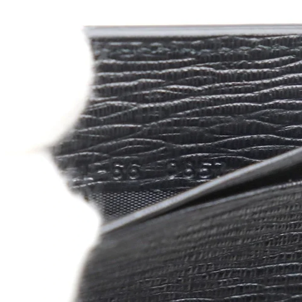 Salvatore Ferragamo Pre-owned Leather wallets Black Heren