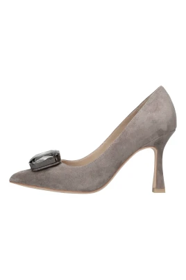 Suede Pumps
