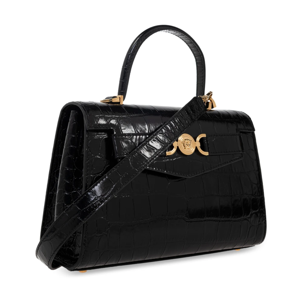 Versace Handtas Medusa 95 Black Dames