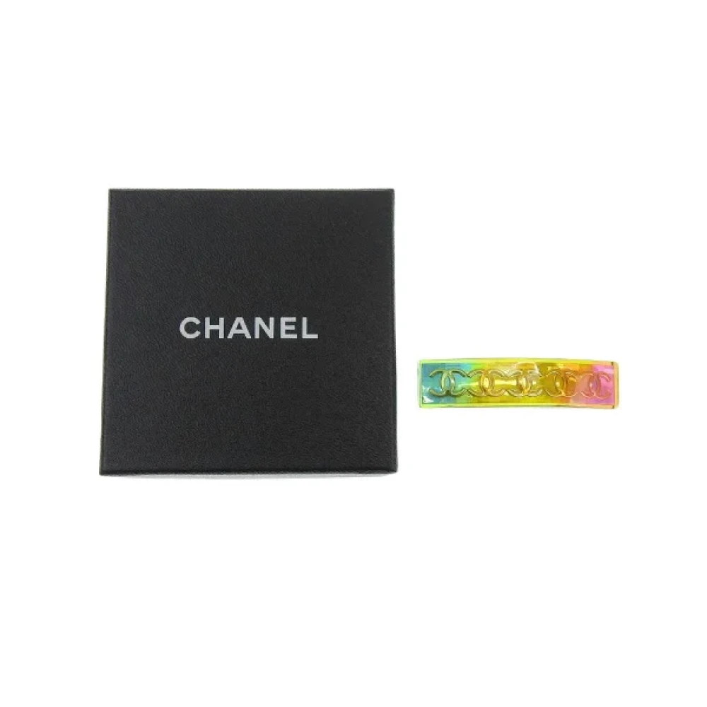 Chanel Vintage Pre-owned Plastic hair-accessories Multicolor Dames