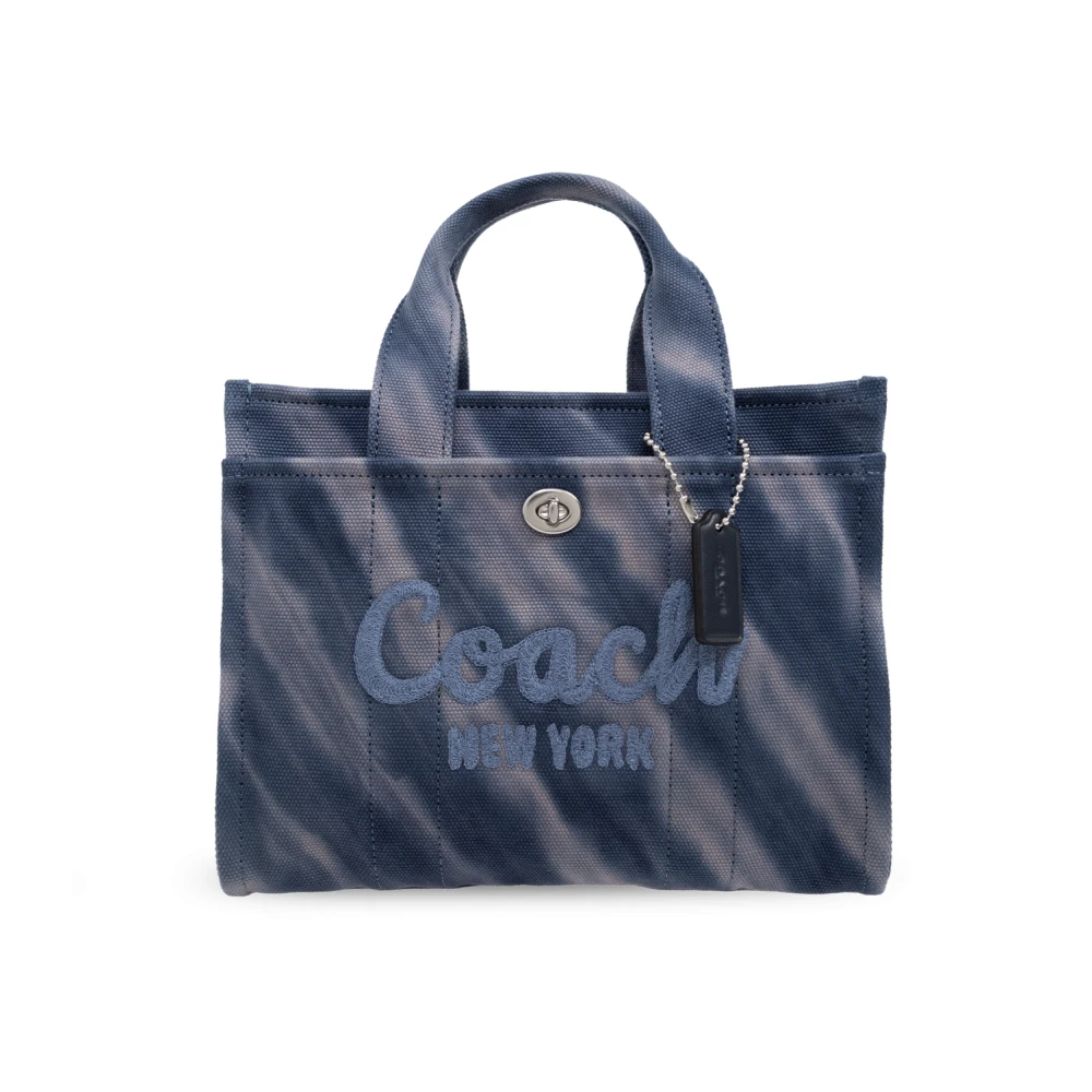 Coach Totes & shoppers Tie-Dye Cargo Tote 26 in blauw