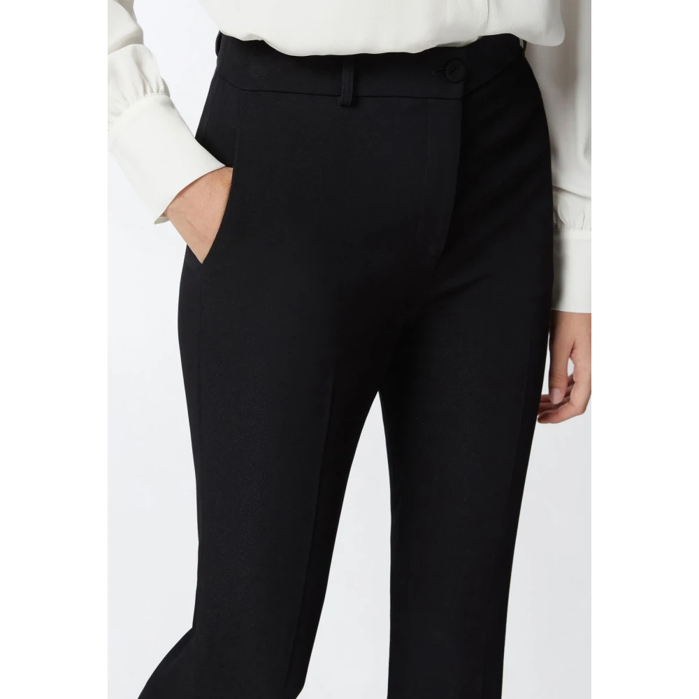 pinko Stijlvolle Broek voor Vrouwen Black Dames