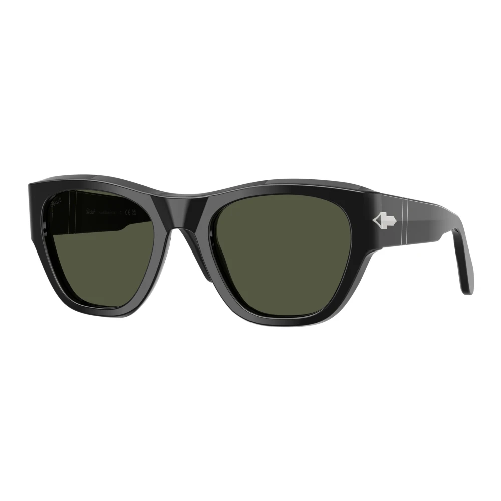 Persol Unisex Black Classic Sunglasses - Sunglasses - 53 Mm - Accessories