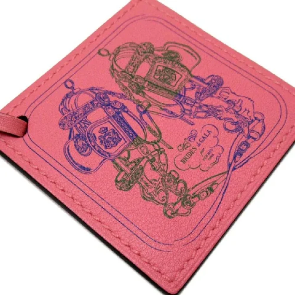 Hermès Vintage Pre-owned Leather key-holders Pink Dames